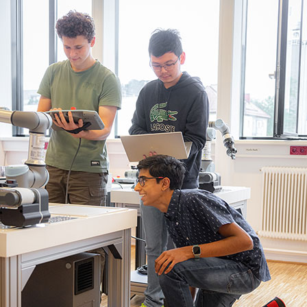 Neues Robotik Labor in Betrieb1